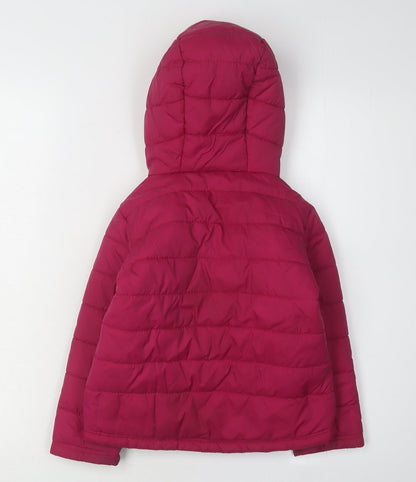 Peter Storm Girls Red Puffer Jacket 3-4 Years