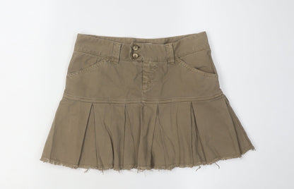Womens UK Size M Zara Pleated  Skirt