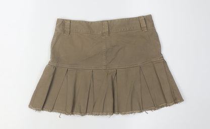 Womens UK Size M Zara Pleated  Skirt