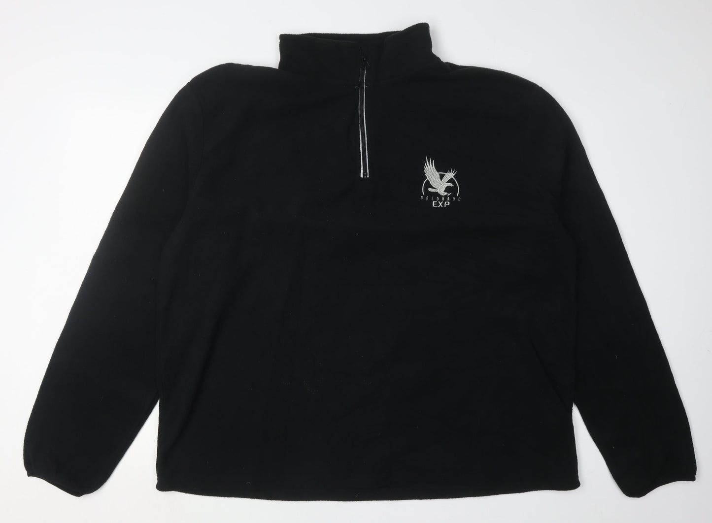 Mens UK Size 2XL atlasformen Black  Sweatshirt