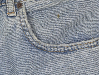 Topshop Women’s Blue Denim Cut-Off Shorts Size 10