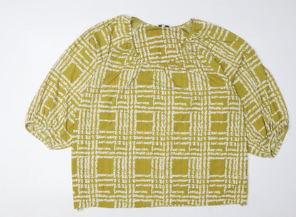 Womens UK Size 18 NEXT Green  Blouse