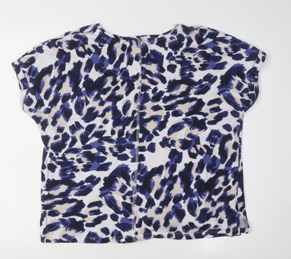 Womens UK Size 16 Principles Multicoloured Basic T-Shirt