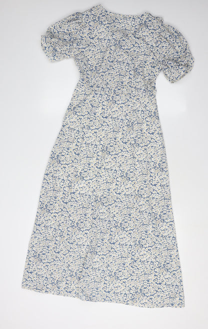 Cameo Rose Women's Blue Floral Dress Size 6