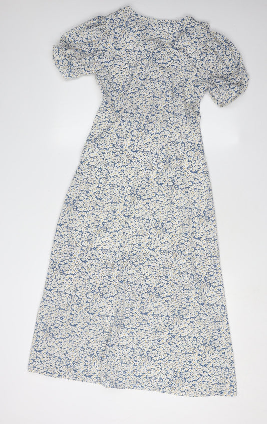 Cameo Rose Women's Blue Floral Dress Size 6