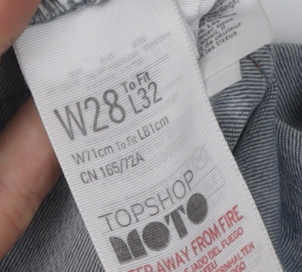 Topshop Women’s Blue Skinny Jeans Size 10