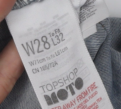 Topshop Women’s Blue Skinny Jeans Size 10