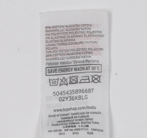 Topshop Women’s Blue Skinny Jeans Size 10