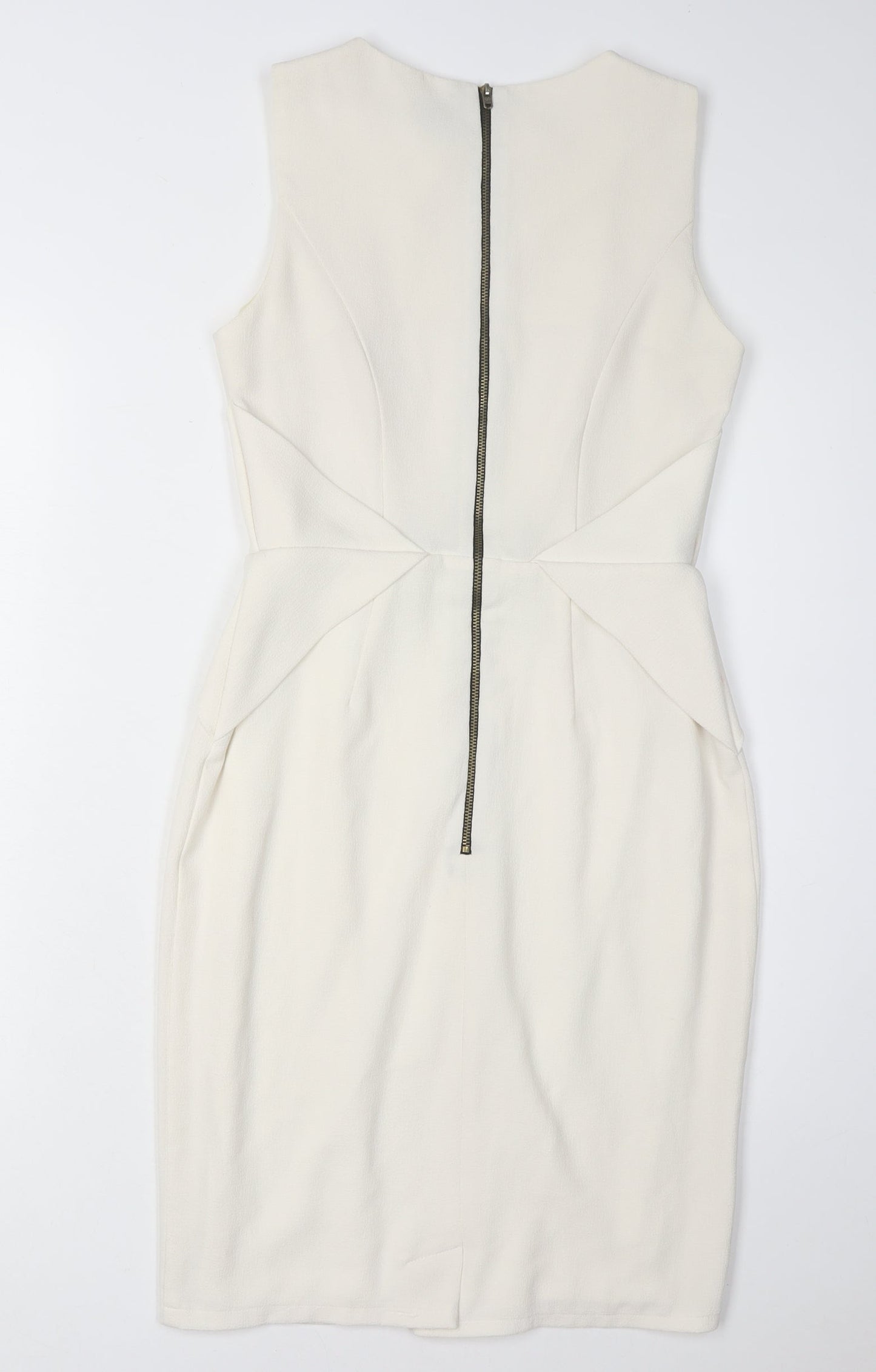 ASOS Women’s Ivory Sheath Dress Size 10