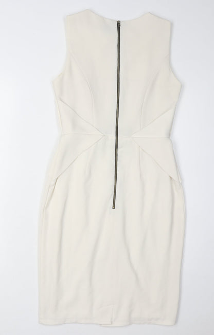 ASOS Women’s Ivory Sheath Dress Size 10
