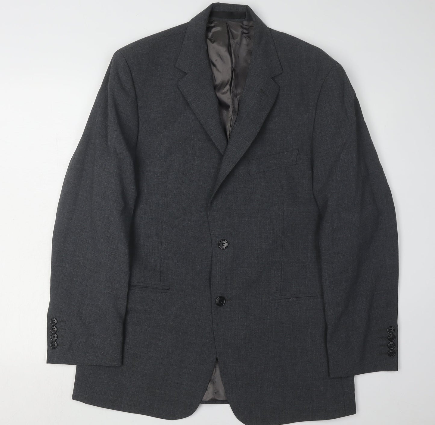 Mens UK Size 40 Marks and Spencer Regular Grey Suit Jacket