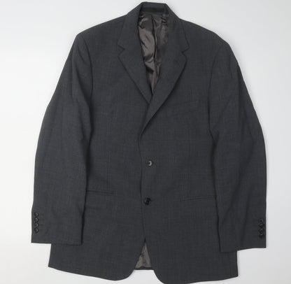 Mens UK Size 40 Marks and Spencer Regular Grey Suit Jacket