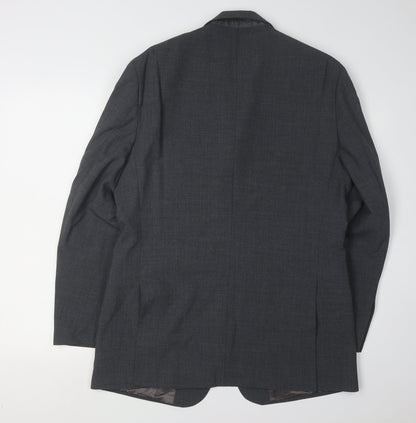 Mens UK Size 40 Marks and Spencer Regular Grey Suit Jacket