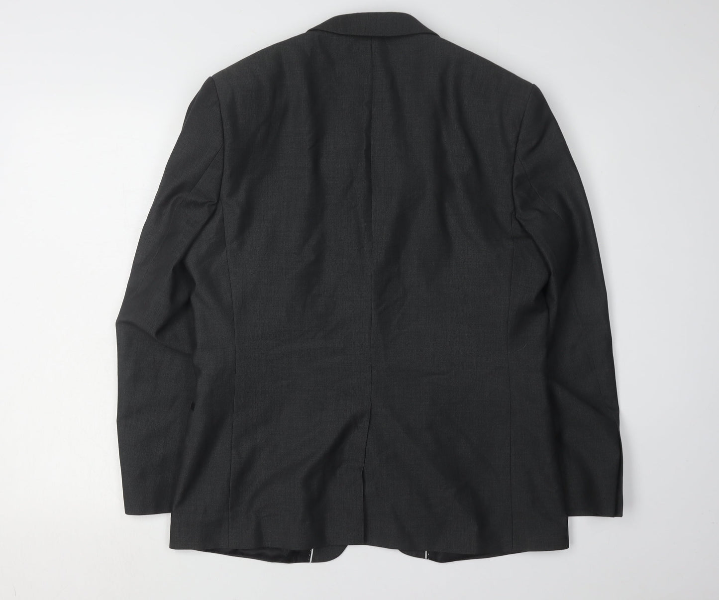 Mens UK Size 40 Red Herring Regular Black Suit Jacket