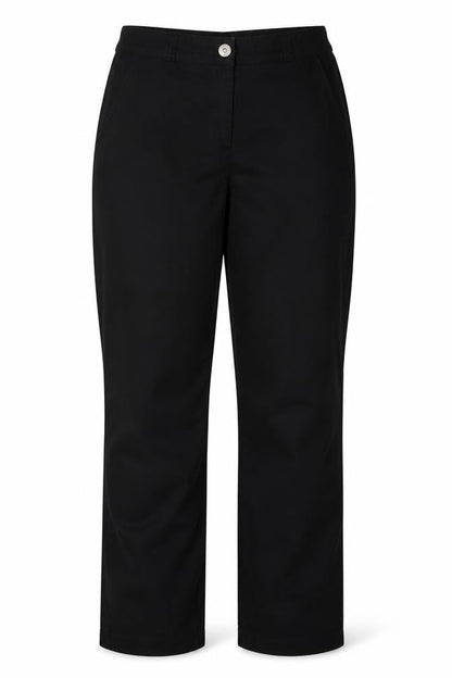Peckott Women's Black Straight Trousers Size 10