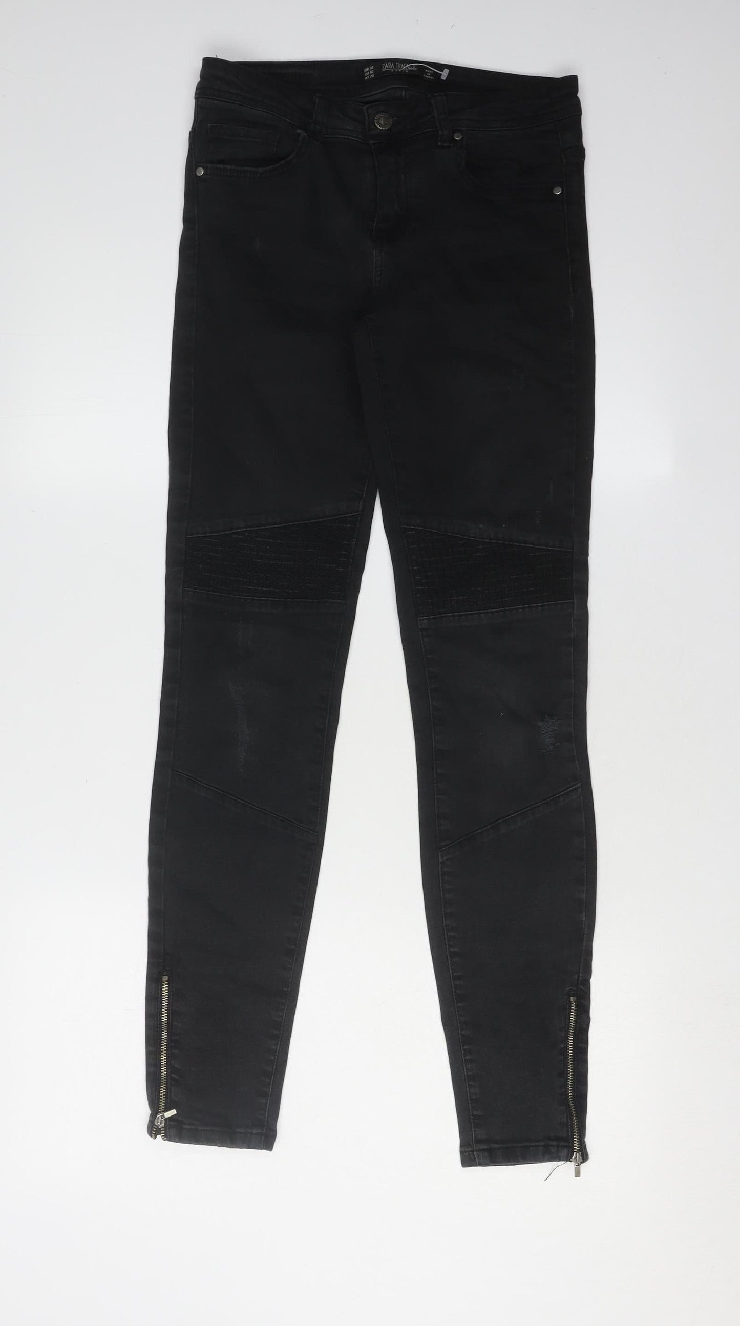 ZARA TRAFALUC Women's Black Skinny Jeans Size 6