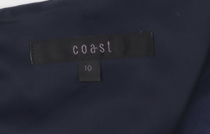 Coast Women's Blue Sheath Dress Size 10