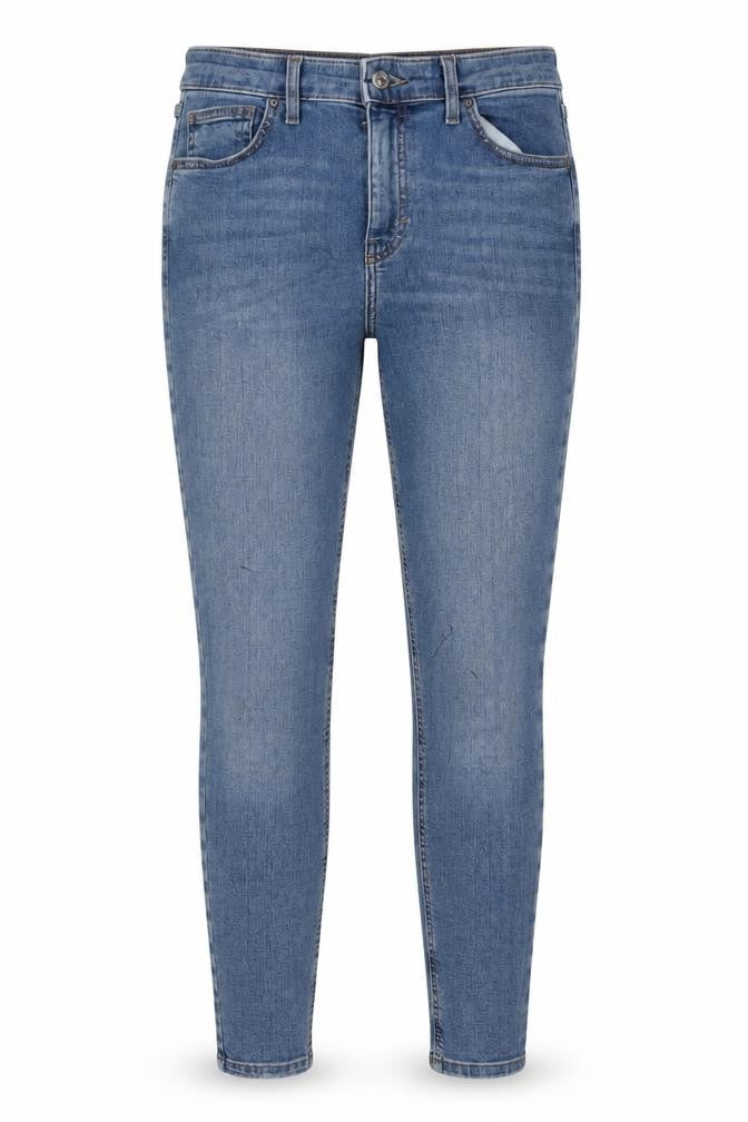 Womens UK Size M Topshop Slim Fit Skinny Blue Jeans