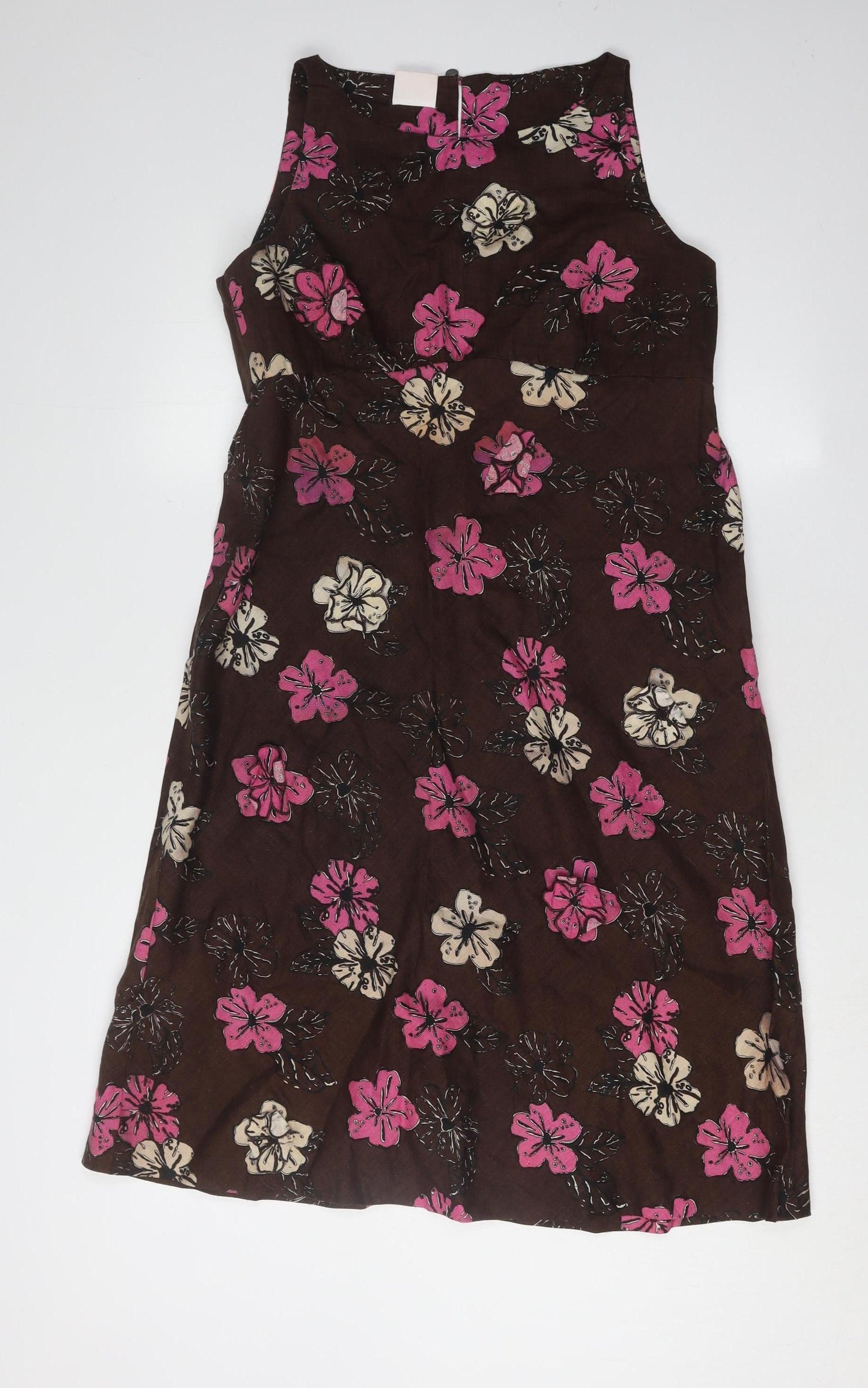 Country Casuals Women's Floral Linen Dress