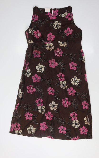 Country Casuals Women's Floral Linen Dress