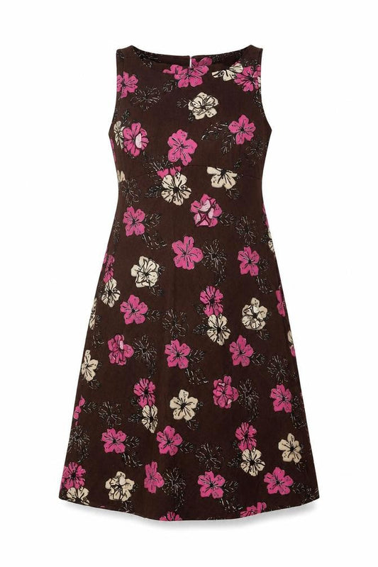 Country Casuals Women's Floral Linen Dress