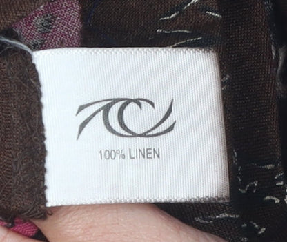 Country Casuals Women's Floral Linen Dress