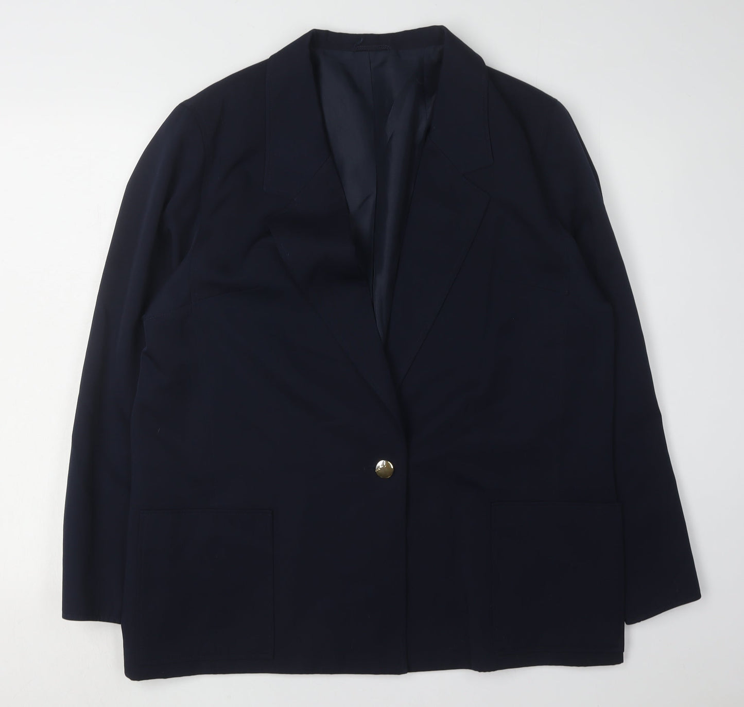RAVENS Unisex Blue Blazer Size 16 Formal
