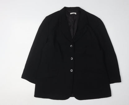 Verse Women's Black Blazer - Size 16