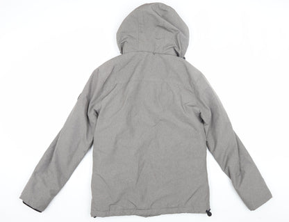Mens UK Size S NEXT Grey Hooded