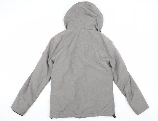 Mens UK Size S NEXT Grey Hooded