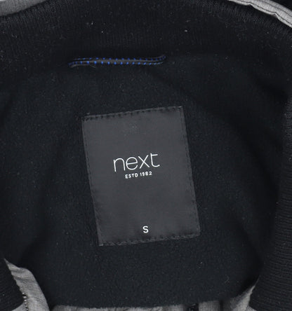 Mens UK Size S NEXT Grey Hooded
