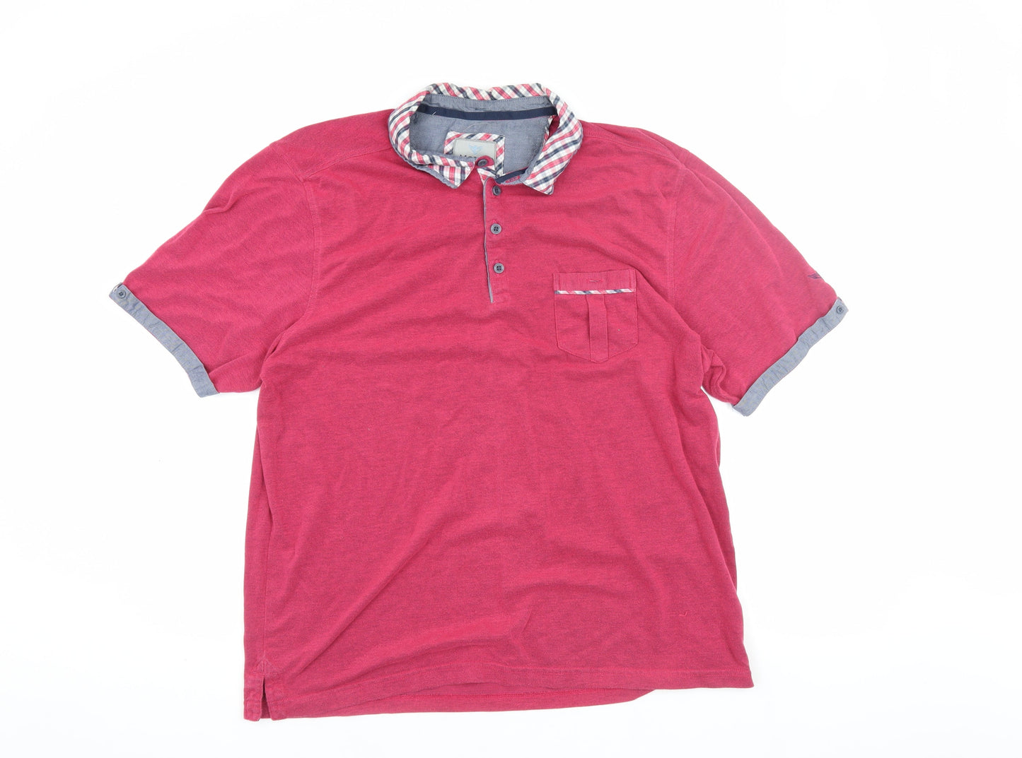 Morley Men's Red Polo Shirt Regular Fit