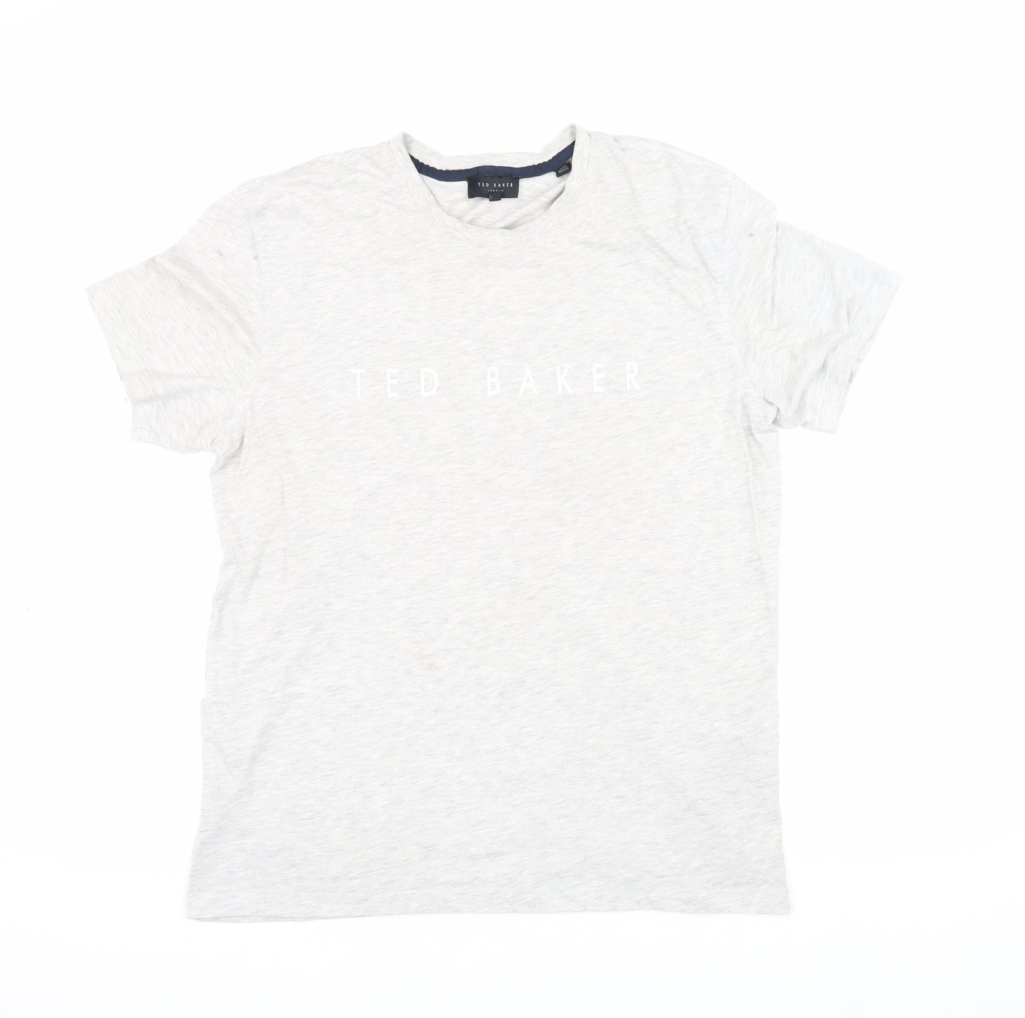 Unisex Adults UK Size M Ted Baker White Basic T-Shirt