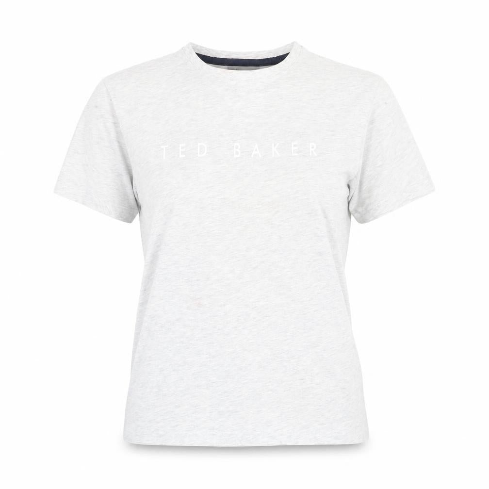 Unisex Adults UK Size M Ted Baker White Basic T-Shirt