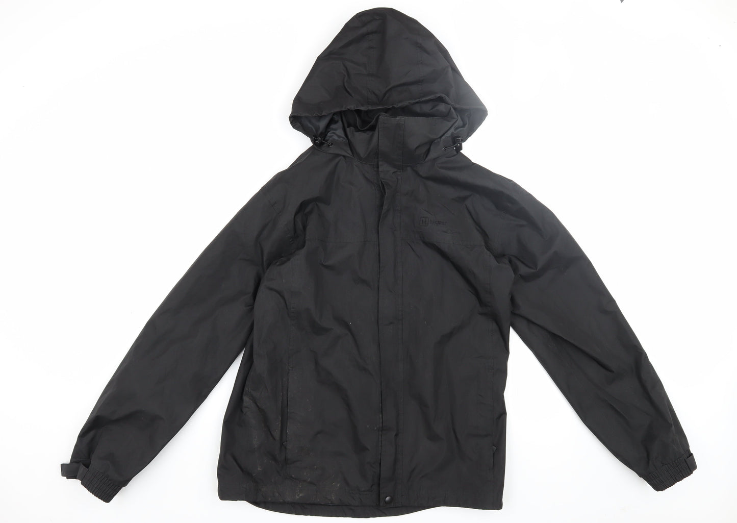 Mens UK Size S Hi Gear Black Rain Coat