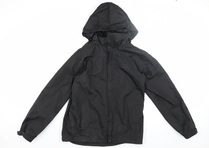 Mens UK Size S Hi Gear Black Rain Coat