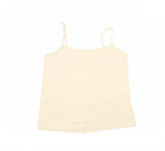 Bonmarche Women's Beige Camisole Tank Top L