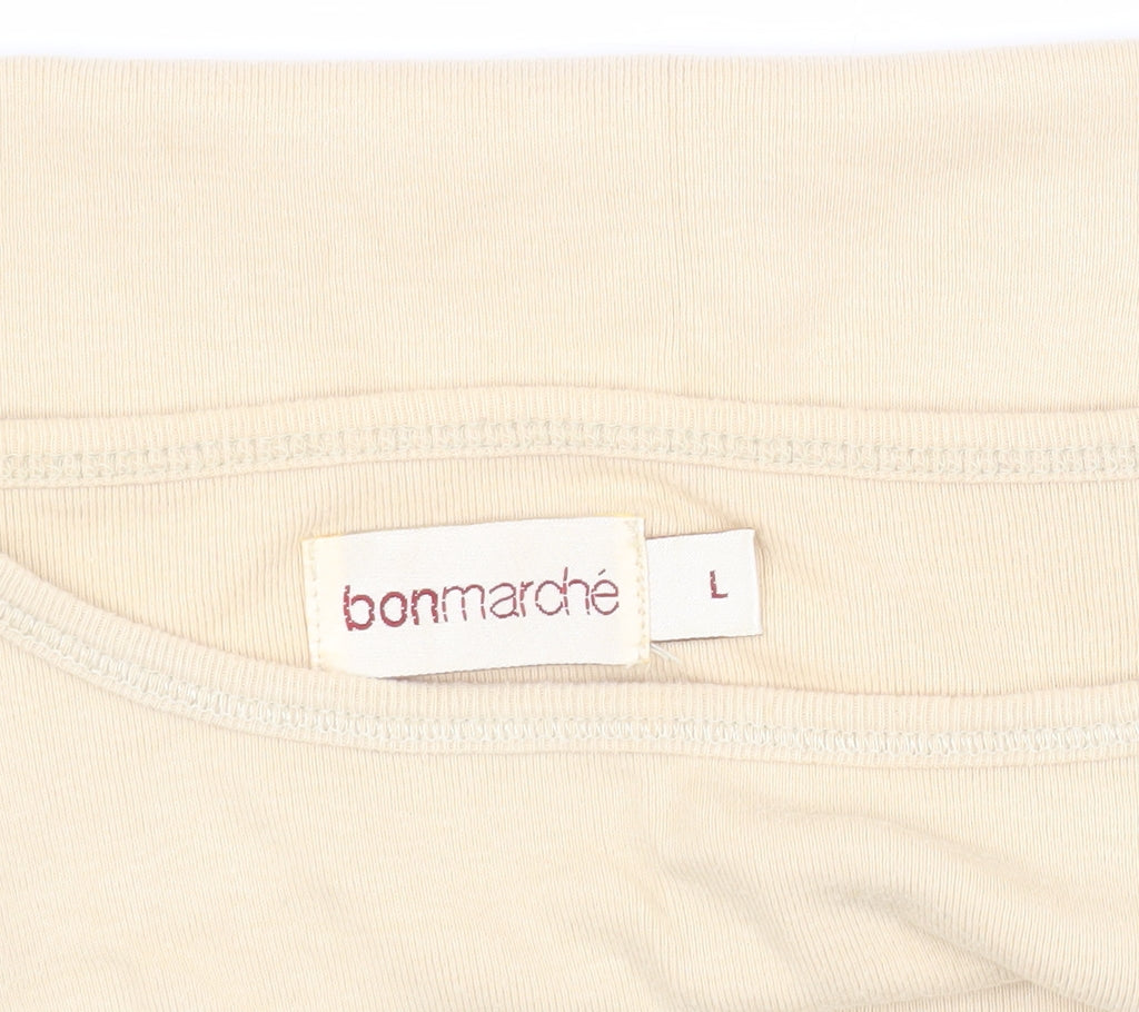 Bonmarche Women's Beige Camisole Tank Top L