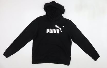 Puma Boys Black L Pullover Hoodie