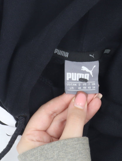 Puma Boys Black L Pullover Hoodie
