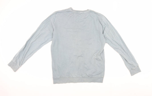 Mens UK Size M ONLY & SONS Blue Pullover Sweatshirt
