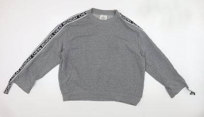 Cheap Monday Men's Grey Crew Neck Sweatshirt M
