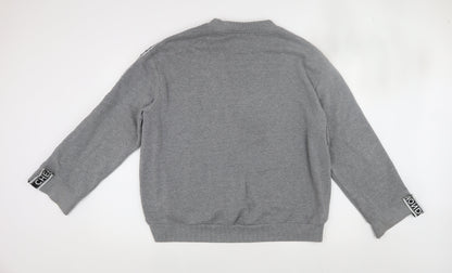 Cheap Monday Men's Grey Crew Neck Sweatshirt M