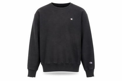 Mens UK Size L Champion Black Pullover Sweatshirt