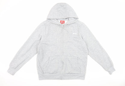 Mens UK Size M Slazenger Grey Basic Jacket