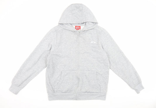 Mens UK Size M Slazenger Grey Basic Jacket