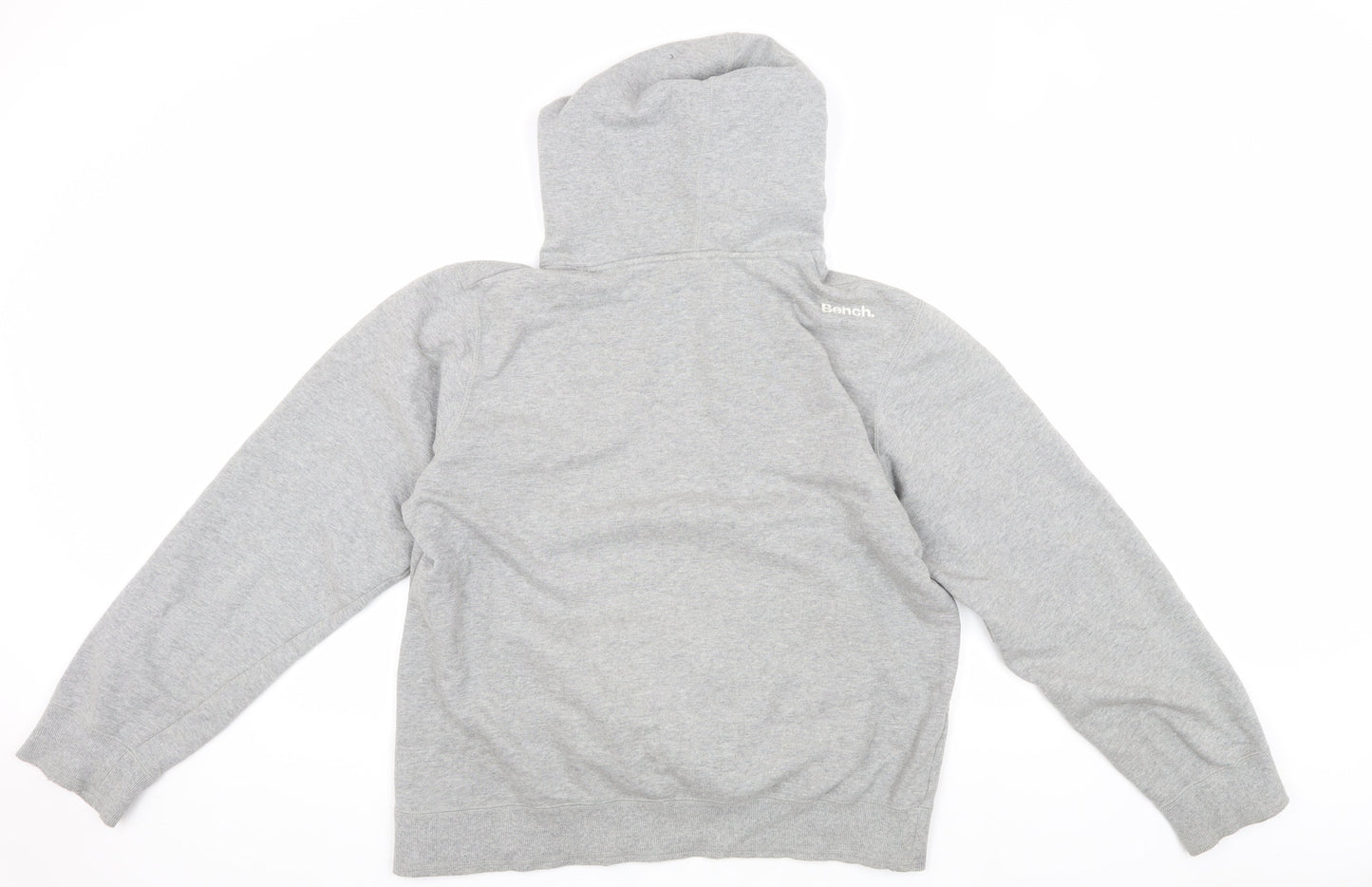 Mens UK Size M Bench Grey Pullover Hoodie