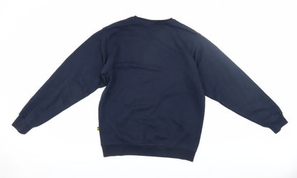 Novoco Men's Blue Pullover Sweatshirt, Size S