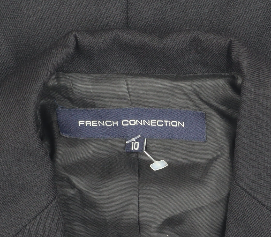 French Connection Women's Black Blazer Size 10