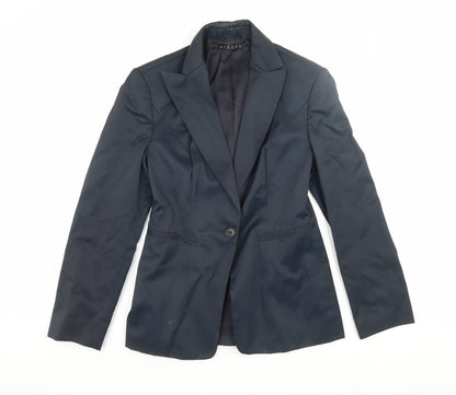 Sisley Women's Black Blazer Size 14 - Classic & Elegant